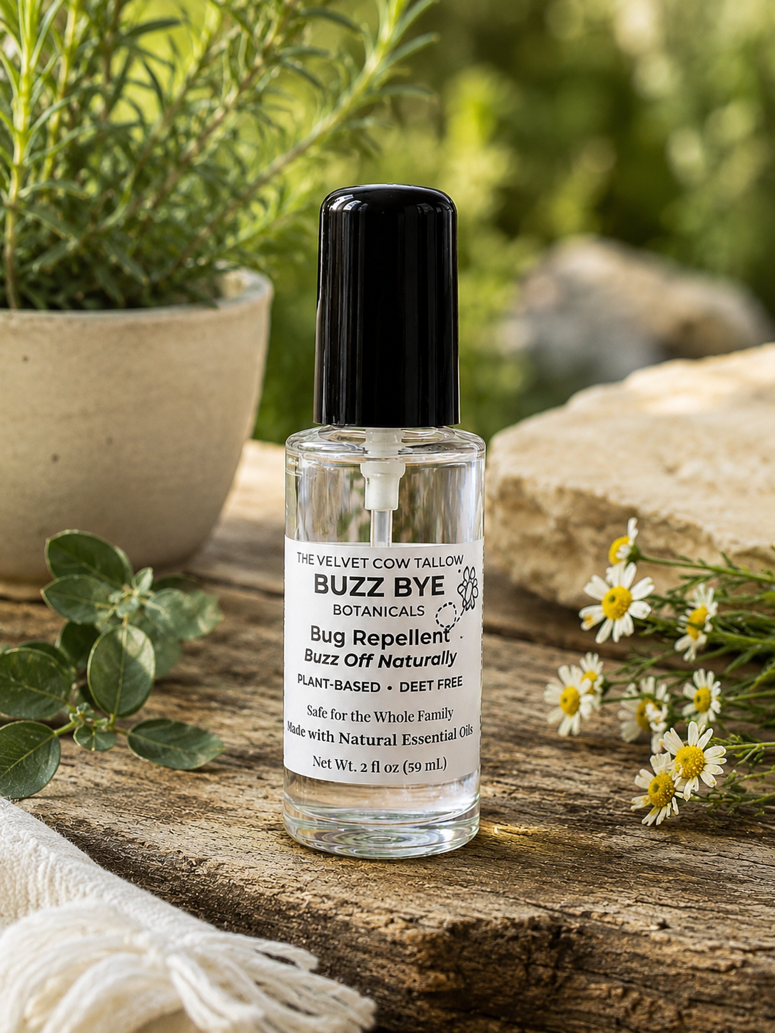 Natural Bug Repellent Spray | DEET-Free Protection
