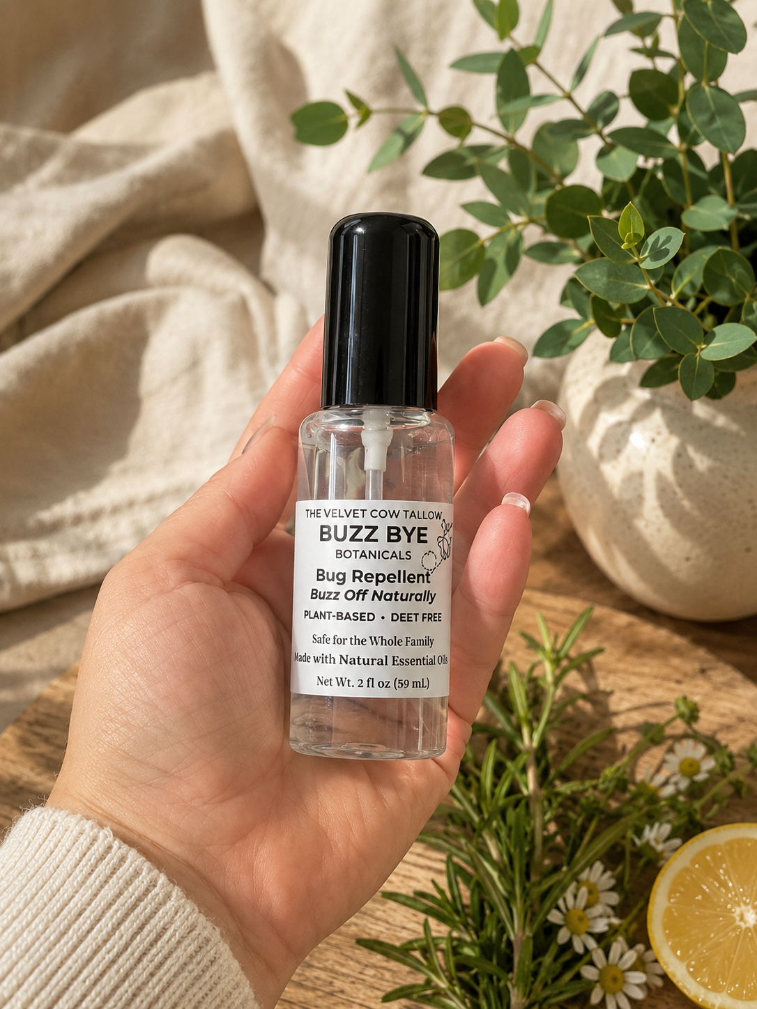 Natural Bug Repellent Spray | DEET-Free Protection